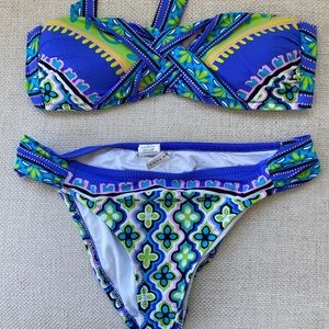 Trina Turk bandeau bathing suit